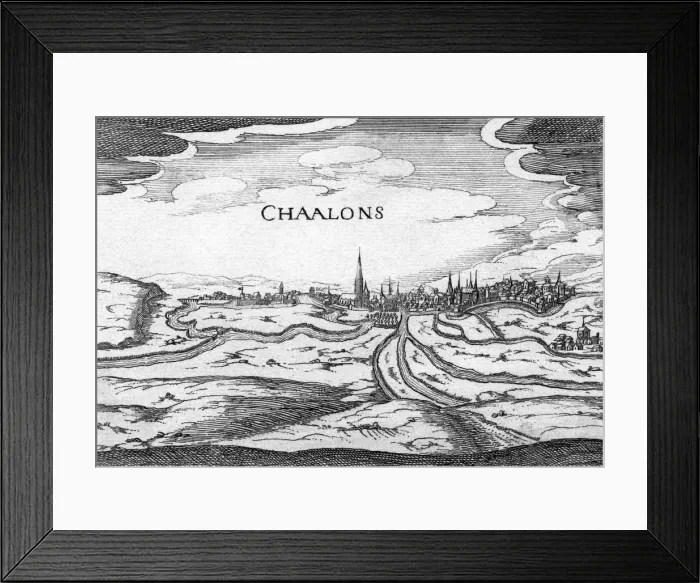 Framed Print : Chalons Sur Marne Framed Print : Chalons Sur Marne