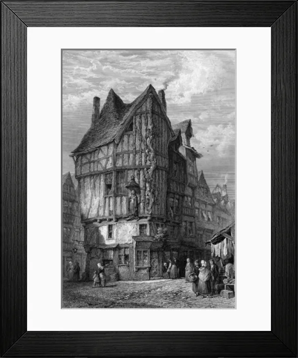Framed Print : France Joigny Framed Print : France Joigny