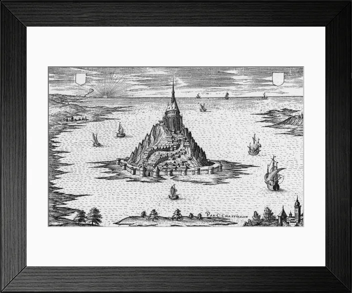 Framed Print : Mont Saint-Michel Framed Print : Mont Saint-Michel