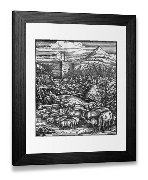 Framed Print : Cattle Recovered Framed Print : Cattle Recovered