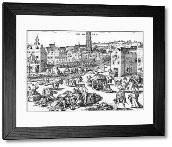 Framed Print : Spanish Pillagers Framed Print : Spanish Pillagers