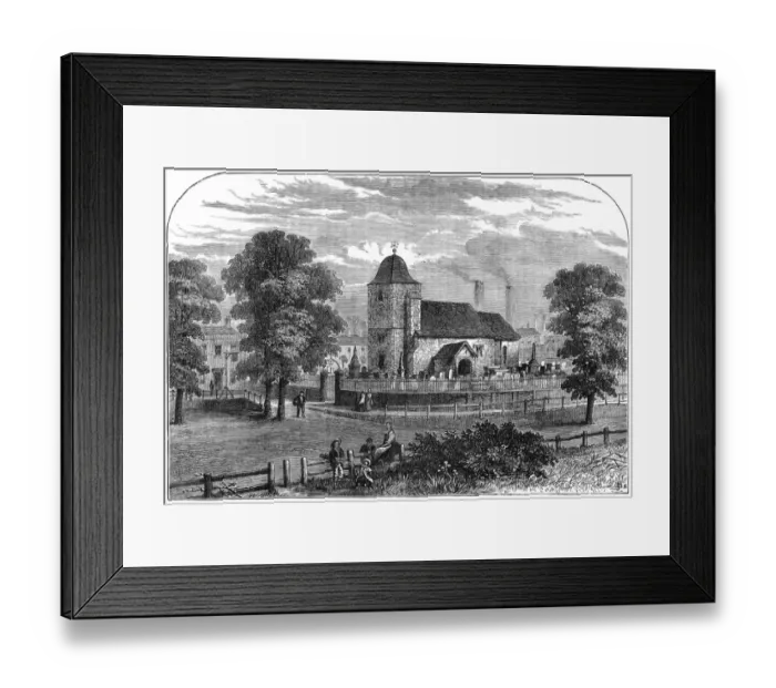 Framed Print : St Pancras Church Framed Print : St Pancras Church