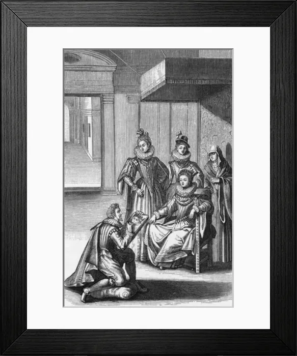 Framed Print : Louis XIII & Infanta Framed Print : Louis XIII & Infanta