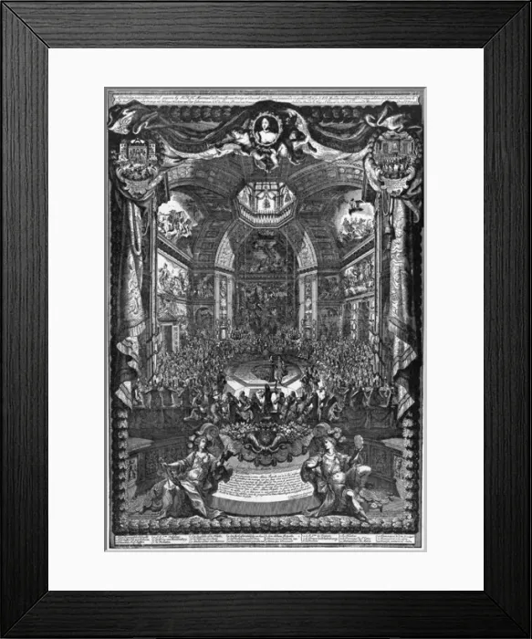 Framed Print : Peace Conference Framed Print : Peace Conference