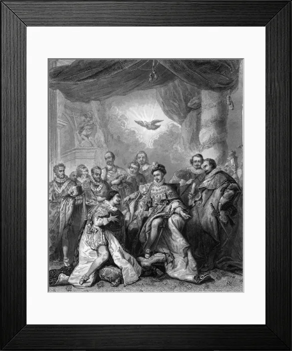 Framed Print : Ordre Du Saint-Esprit Framed Print : Ordre Du Saint-Esprit