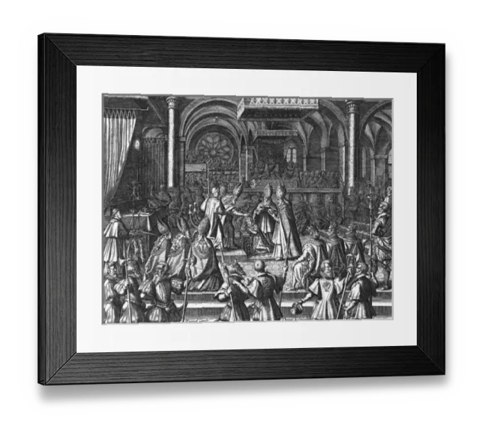 Framed Print : Louis XIII Crowned Framed Print : Louis XIII Crowned