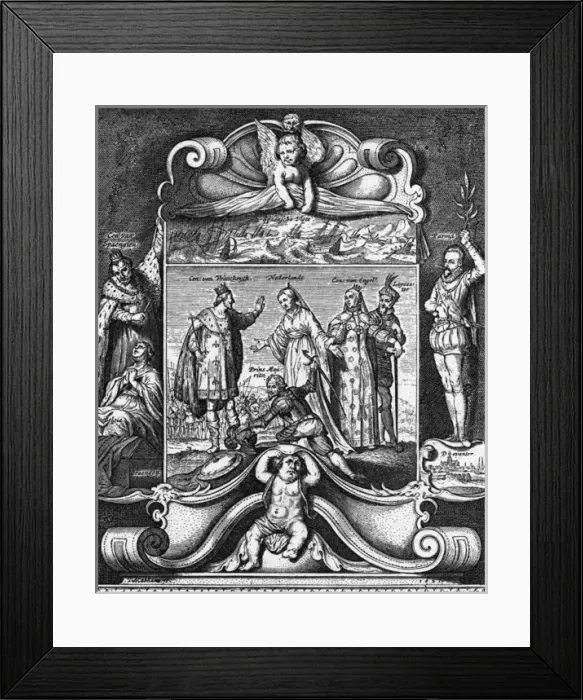 Framed Print : Alliance with England Framed Print : Alliance with England