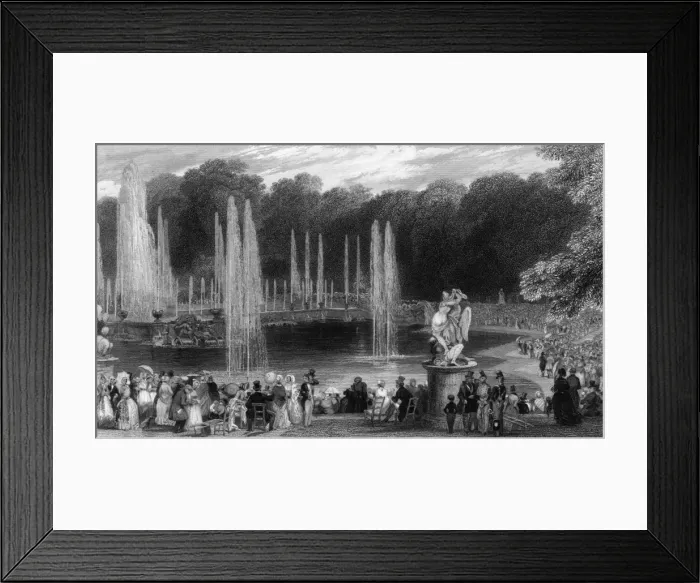 Framed Print : Versailles Fountains Framed Print : Versailles Fountains