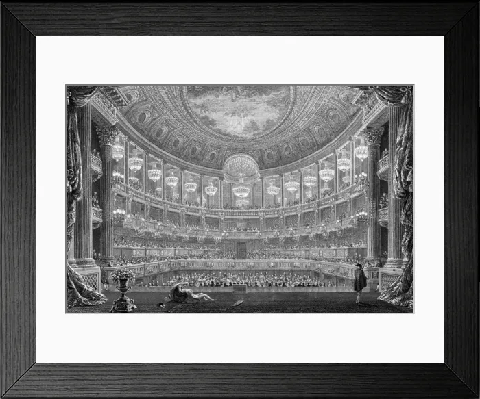 Framed Print : Versailles Theatre Framed Print : Versailles Theatre