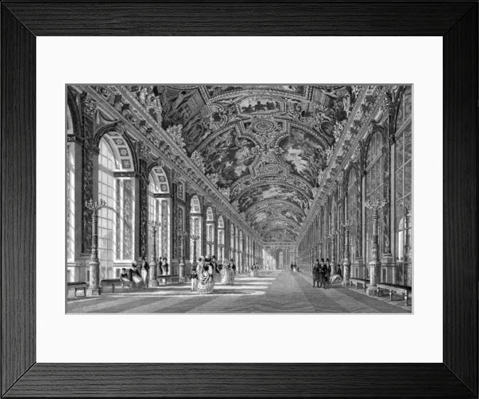 Framed Print : Versailles Galerie Framed Print : Versailles Galerie