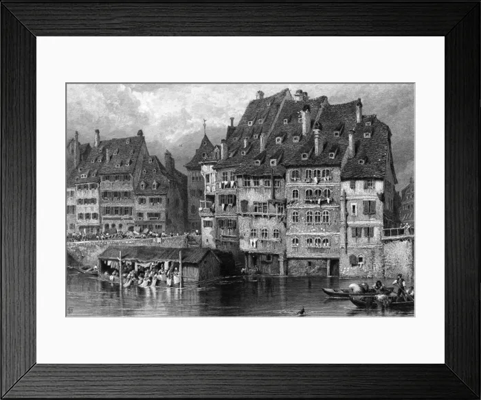 Framed Print : France Strasbourg Framed Print : France Strasbourg