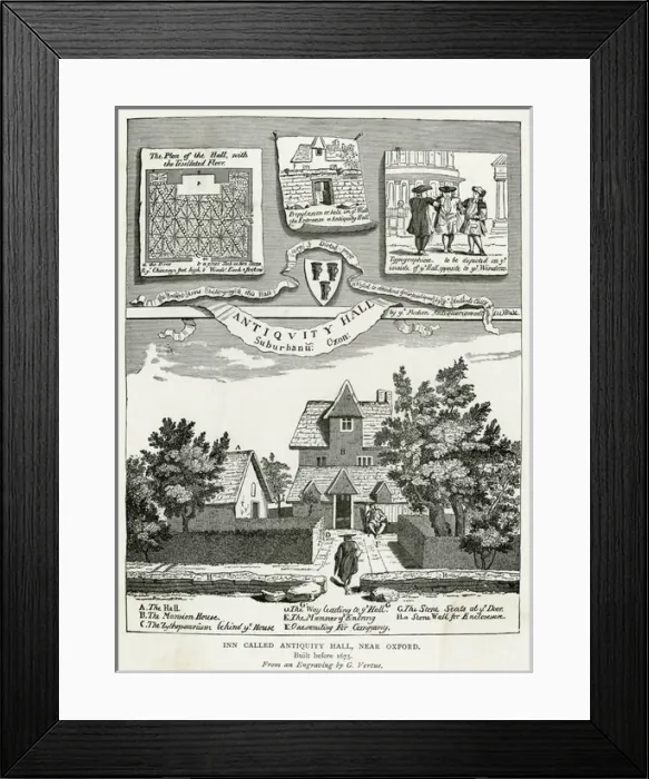 Framed Print : Antiquity Hall Framed Print : Antiquity Hall