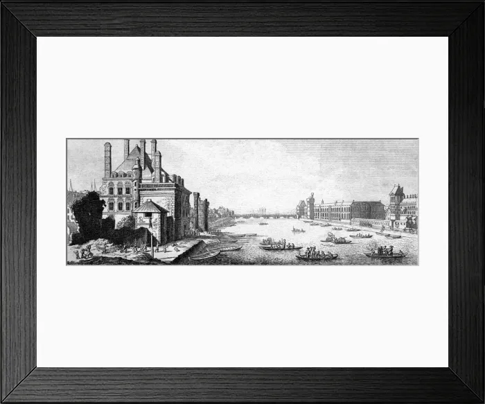 Framed Print : Paris Seine Framed Print : Paris Seine