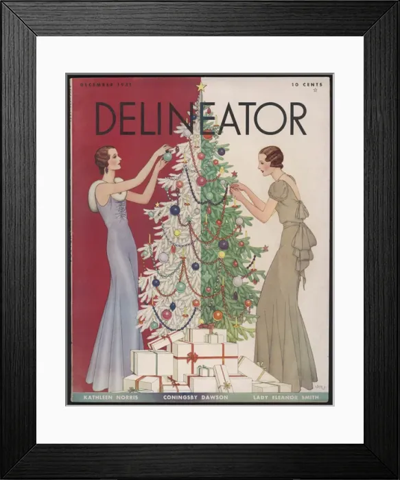 Framed Print : Christmas Delineator Framed Print : Christmas Delineator