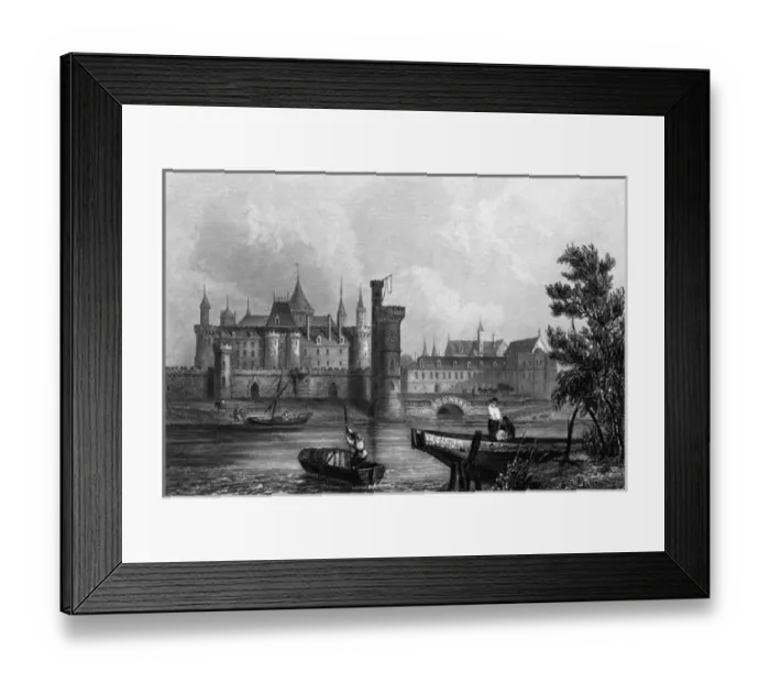 Framed Print : Paris Louvre C16 Framed Print : Paris Louvre C16