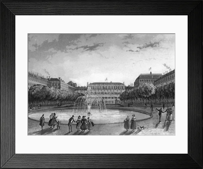 Framed Print : Paris Palais Royal Framed Print : Paris Palais Royal