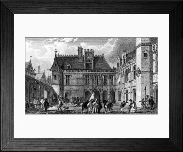 Framed Print : Paris Hotel De Cluny Framed Print : Paris Hotel De Cluny