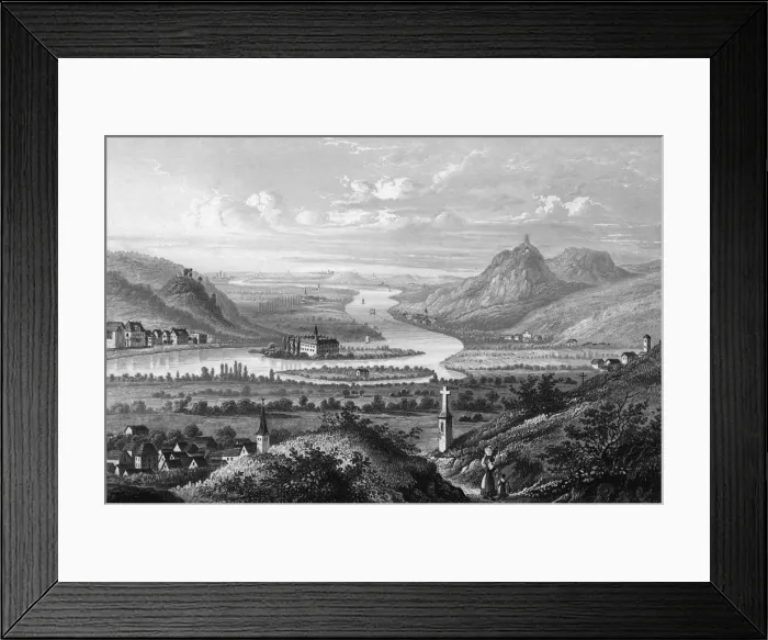 Framed Print : Germany Rhine Framed Print : Germany Rhine