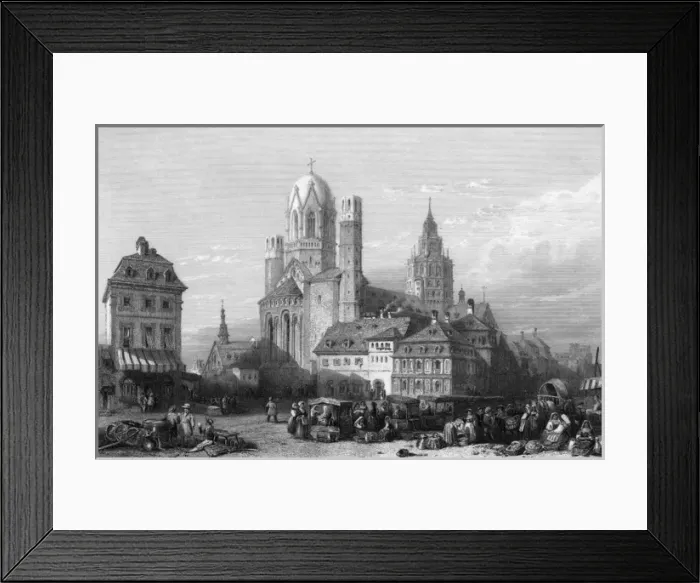 Framed Print : Germany Mainz Framed Print : Germany Mainz