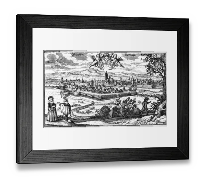 Framed Print : Germany Frankfurt Main Framed Print : Germany Frankfurt Main