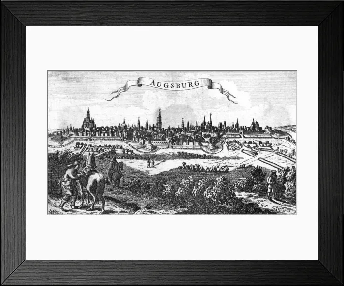 Framed Print : Germany Augsburg Framed Print : Germany Augsburg