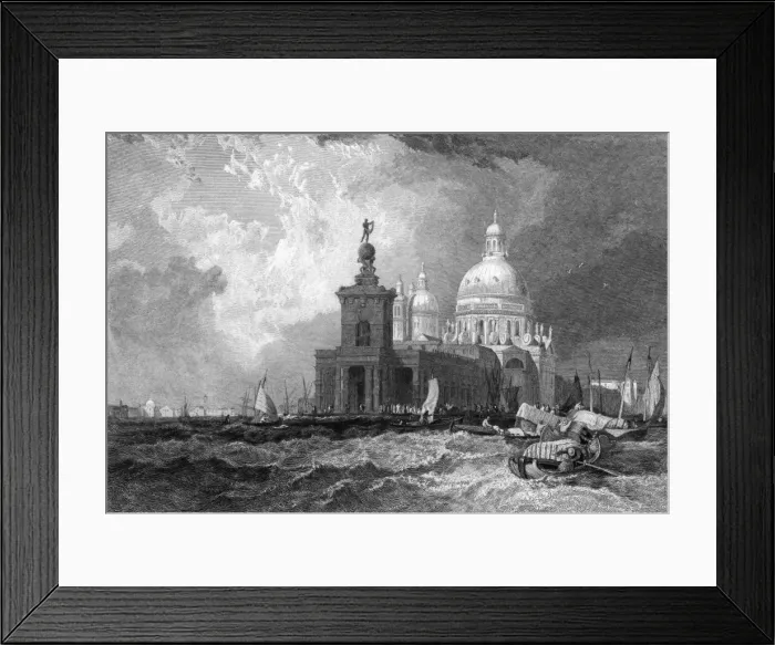 Framed Print : Italy Venice Dogana