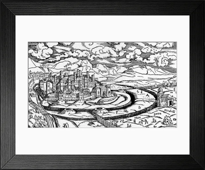 Framed Print : Italy Pavia Framed Print : Italy Pavia