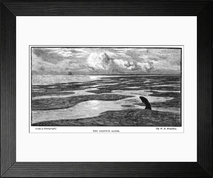 Framed Print : Goodwin Sands Framed Print : Goodwin Sands