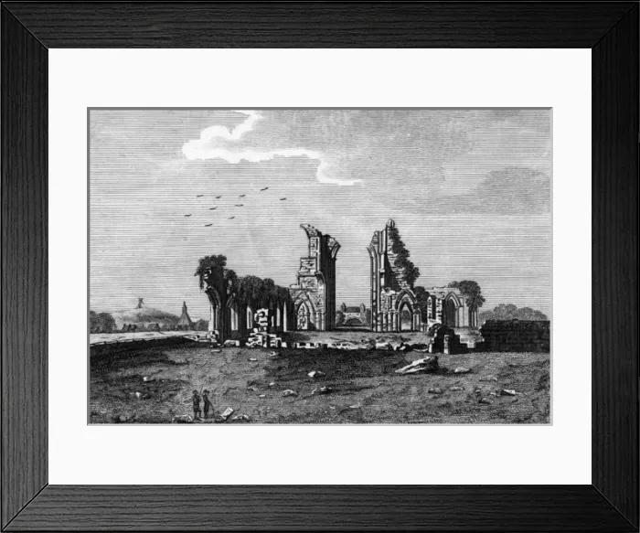 Framed Print : Glastonbury Abbey Framed Print : Glastonbury Abbey