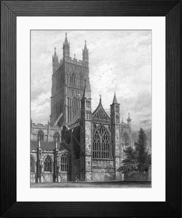 Framed Print : Gloucester Cathedral