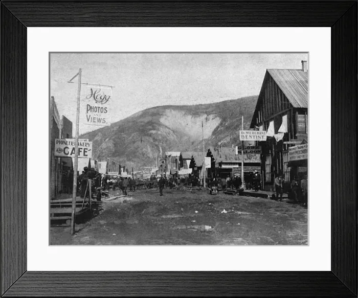 Framed Print : Canada Dawson City Framed Print : Canada Dawson City