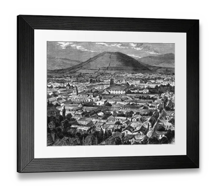Framed Print : Ecuador Quito Framed Print : Ecuador Quito