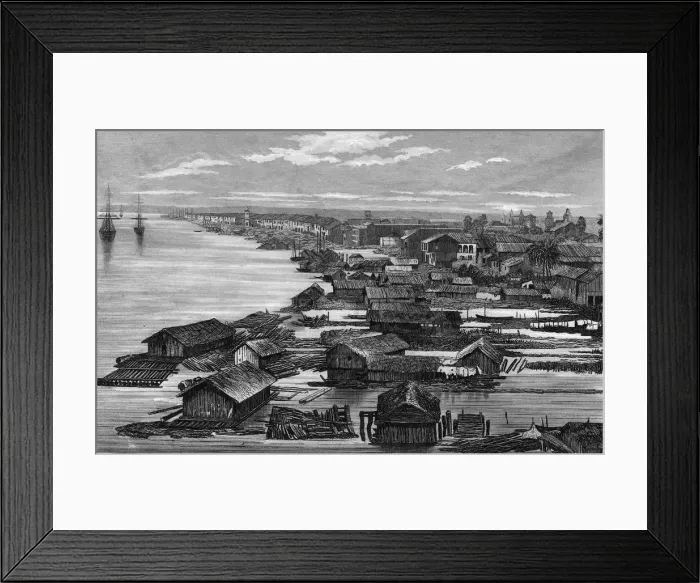 Framed Print : Ecuador Guayaquil Framed Print : Ecuador Guayaquil
