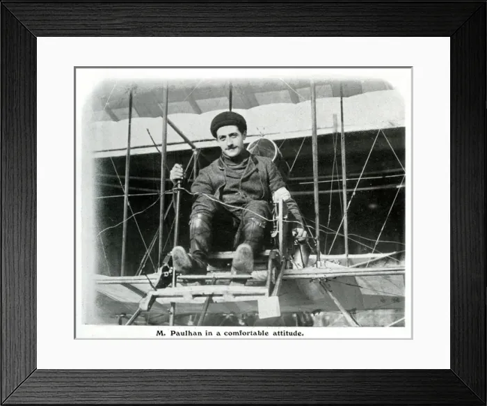 Framed Print : Louis Paulhan in Blackpool Framed Print : Louis Paulhan in Blackpool