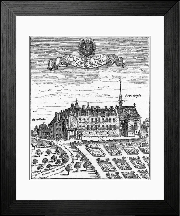 Framed Print : Plessis Les Tours