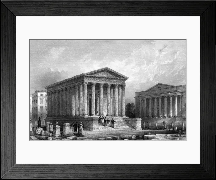 Framed Print : France Nimes Framed Print : France Nimes