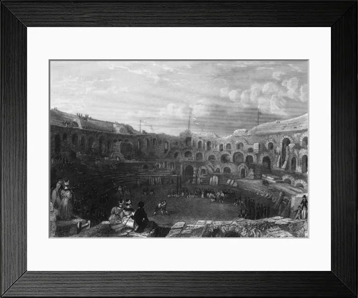 Framed Print : France Nimes Framed Print : France Nimes