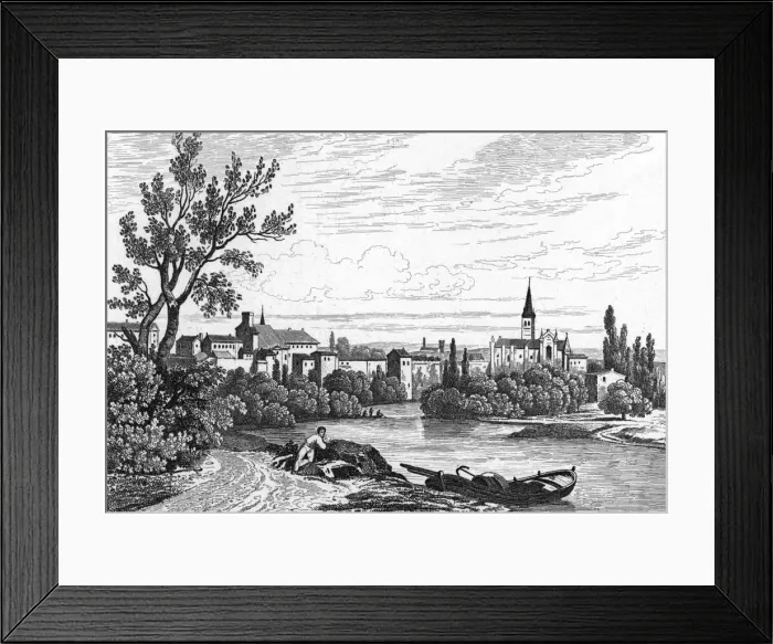Framed Print : France Niort Framed Print : France Niort