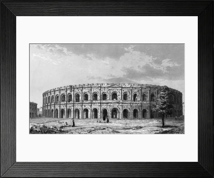 Framed Print : France Nimes Framed Print : France Nimes