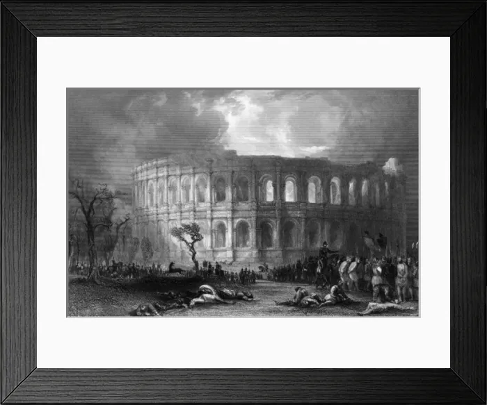 Framed Print : France Nimes Framed Print : France Nimes