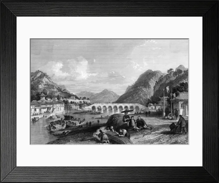 Framed Print : China Chan River Framed Print : China Chan River