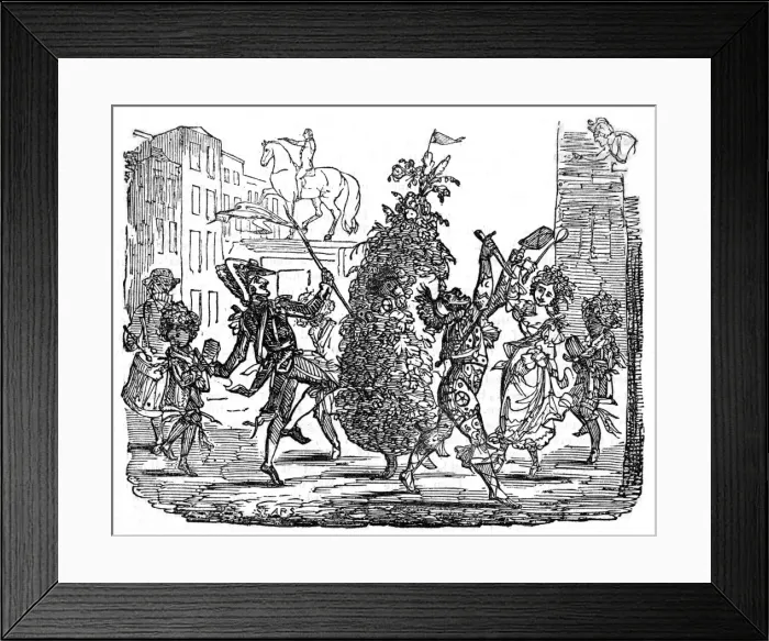Framed Print : Chimney Sweepers on May Day Framed Print : Chimney Sweepers on May Day