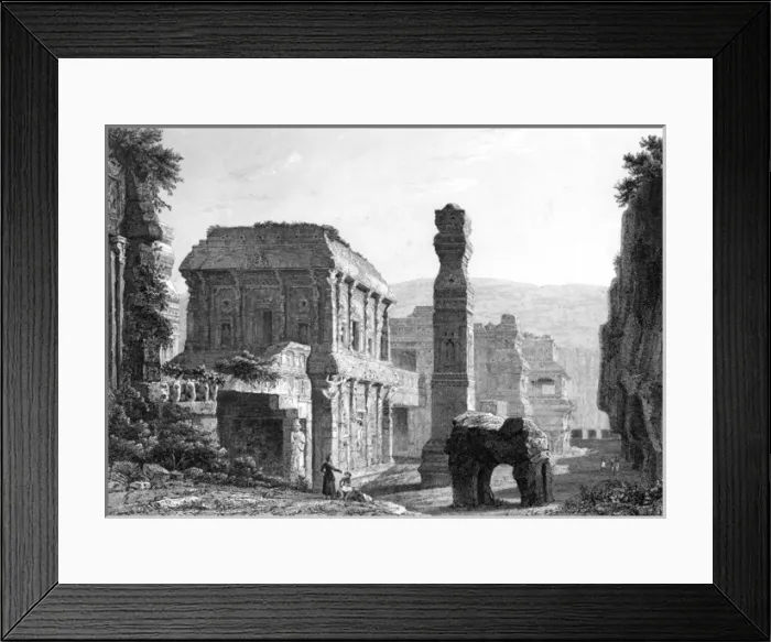 Framed Print : India Ellora Framed Print : India Ellora