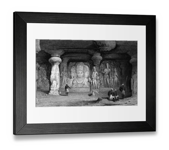 Framed Print : India Elephanta Framed Print : India Elephanta