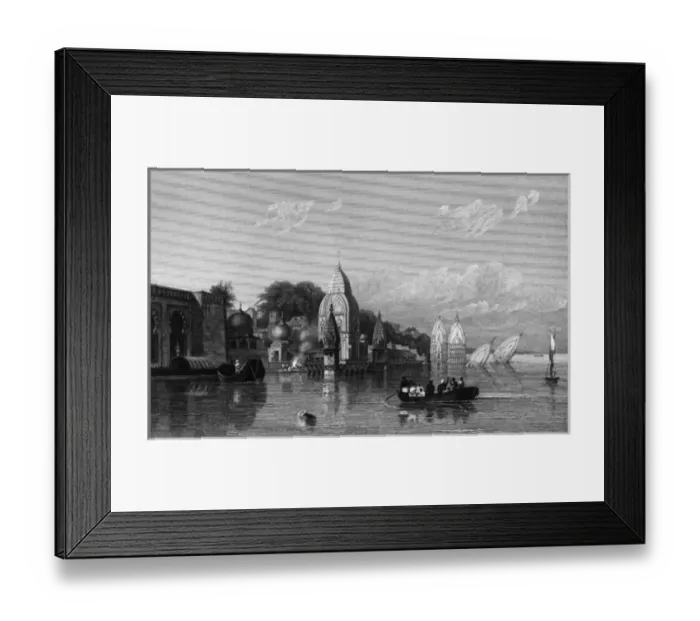 Framed Print : India Benares Framed Print : India Benares