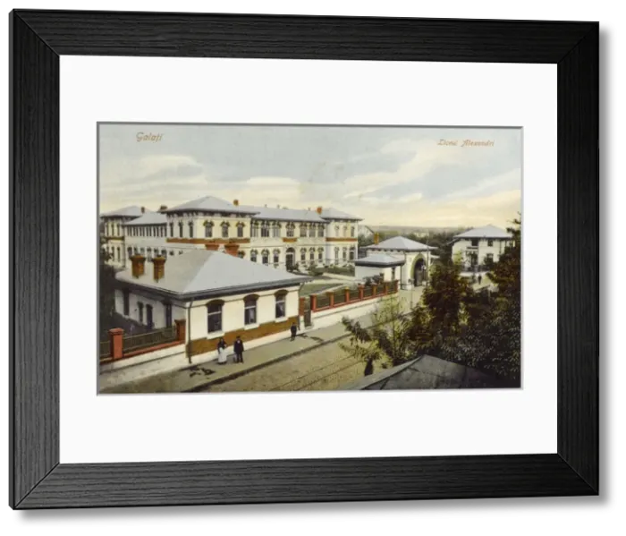 Framed Print : Romania - Alexander School at Galati Framed Print : Romania - Alexander School at Galati