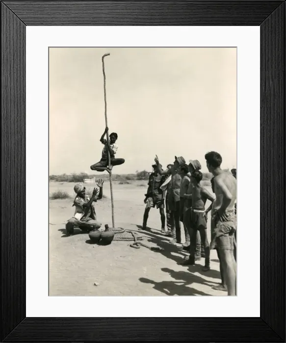 Framed Print : Indian Rope Trick Framed Print : Indian Rope Trick