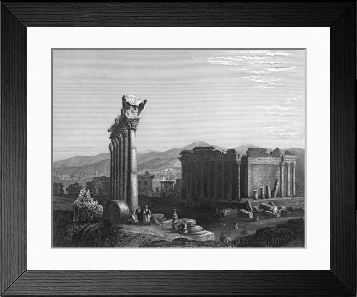 Framed Print : Lebanon Baalbek Framed Print : Lebanon Baalbek