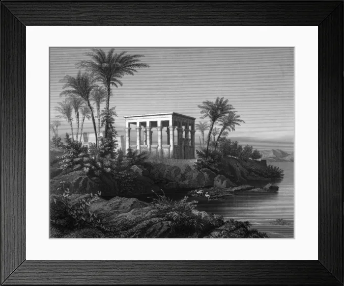 Framed Print : Egypt Philae Framed Print : Egypt Philae