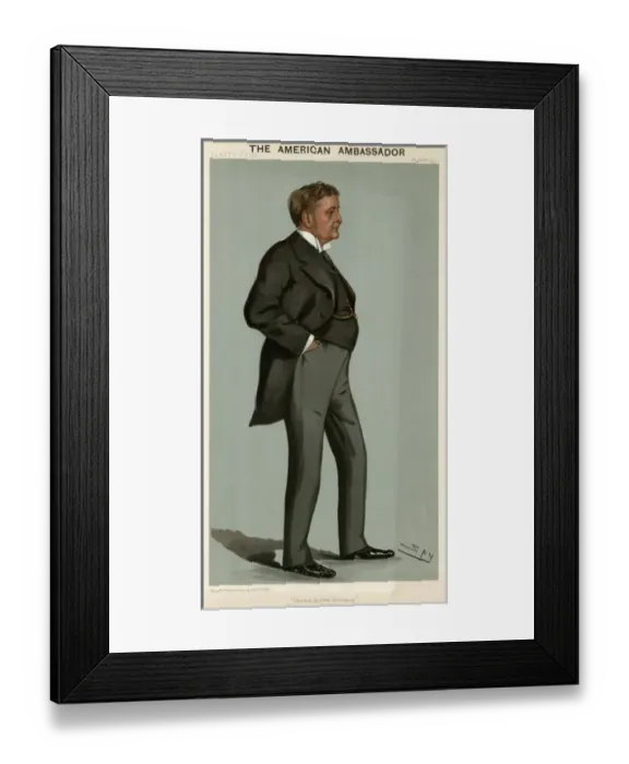Framed Print : Joseph H. Choate, Vanity Fair, Spy Framed Print : Joseph H. Choate, Vanity Fair, Spy